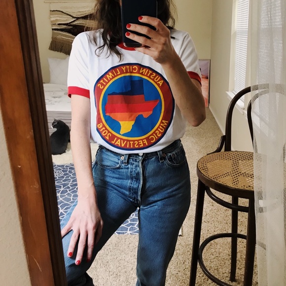 Aviator Nation Tops - Aviator Nation ACL Austin City Limits Festival Tee